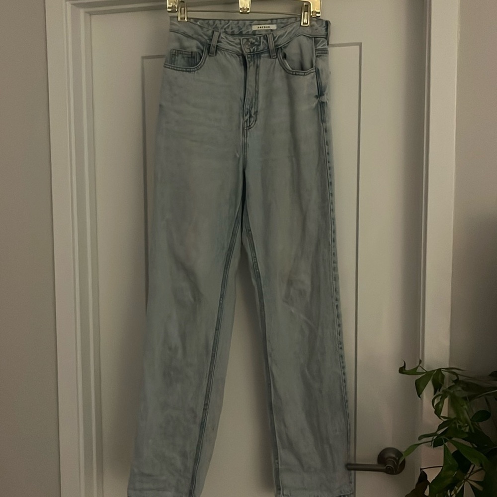 Pacsun high rise straight leg jeans